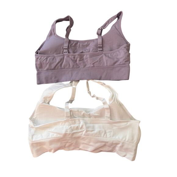 New PUMA Women's Performance Square Neck Seamless Sports Bra Pack Of 2 Size XL - Picture 6 of 9